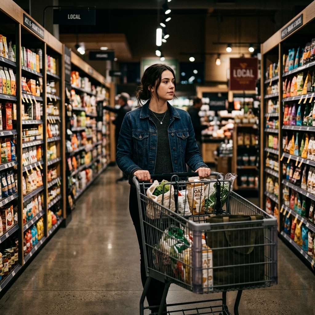 Shopping Supermarket Background